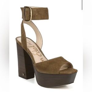 Sam Edelman - Suede Platform Sandals